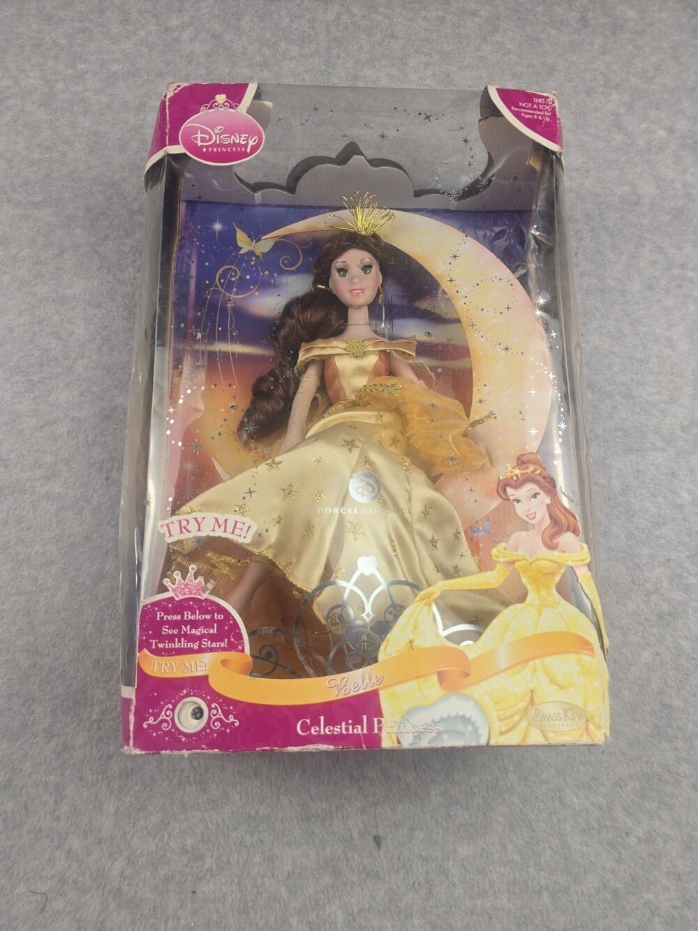 Disney Princess Celestial Princess Belle Doll 14,5". 2009. Read!